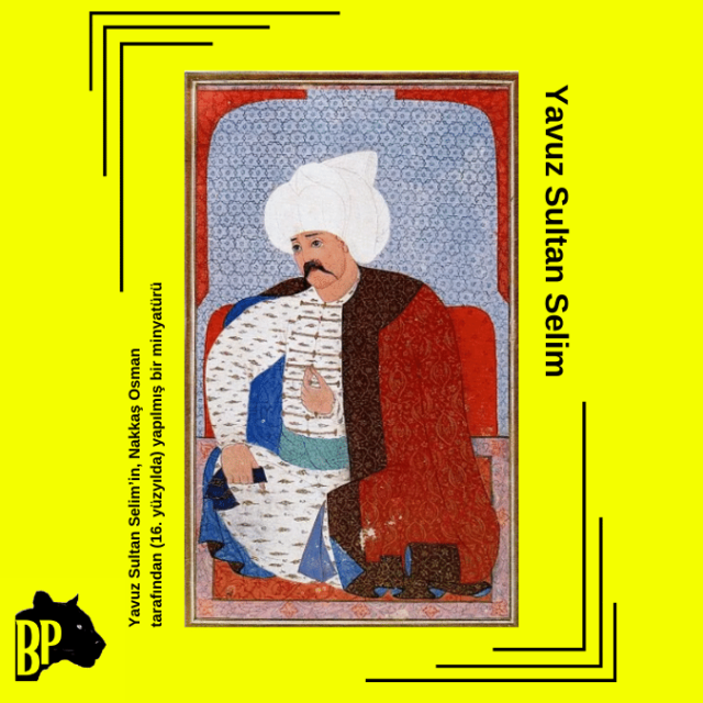 Minyatür Yavuz Sultan Selim Portre 